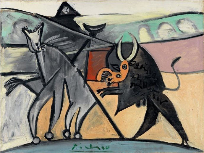 Corrida de toros, 1934, de Pablo Picasso