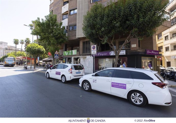 Archivo - Taxis de Gandía