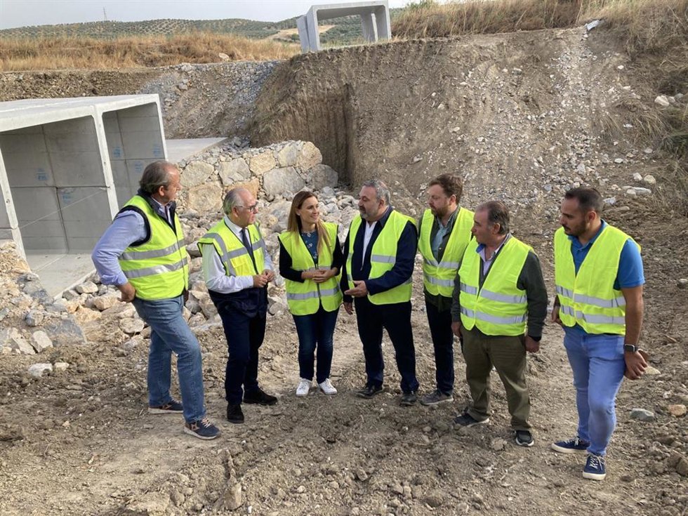 Visita a las obras.