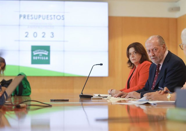 Villalobos en la rueda de prensa de presupuestos