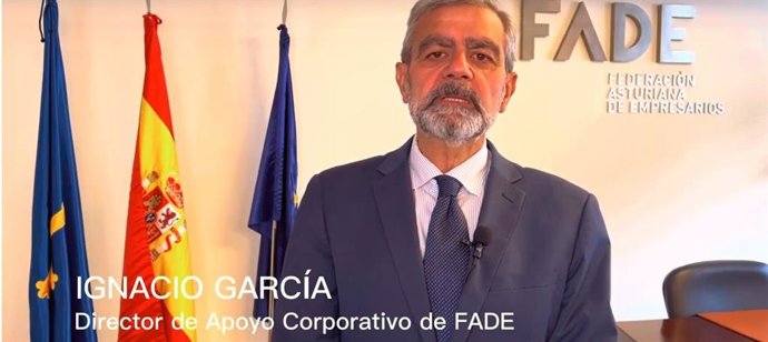 Archivo - El director de Apoyo Corporativo de la Federación Asturiana de Empresarios (FADE), Ignacio García.