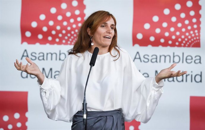 La portavoz de Más Madrid en la Asamblea, Mónica García