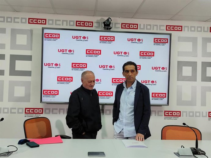 Temprano (i) y Andrés (d).