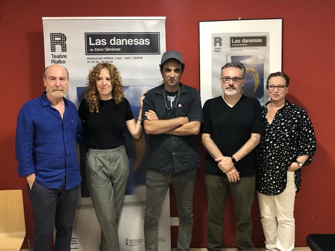 Presentación de la obra 'Las danesas' antes de su estreno en el Teatro Rialto