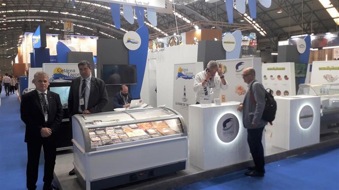El director general de Pesca Marítima, Francisco González, participa en la inauguración de la Feria Internacional de Productos del Mar Congelados Conxemar