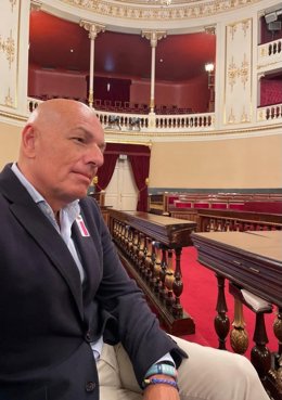 El presidente del PAR Zaragoza, Jesús Martín