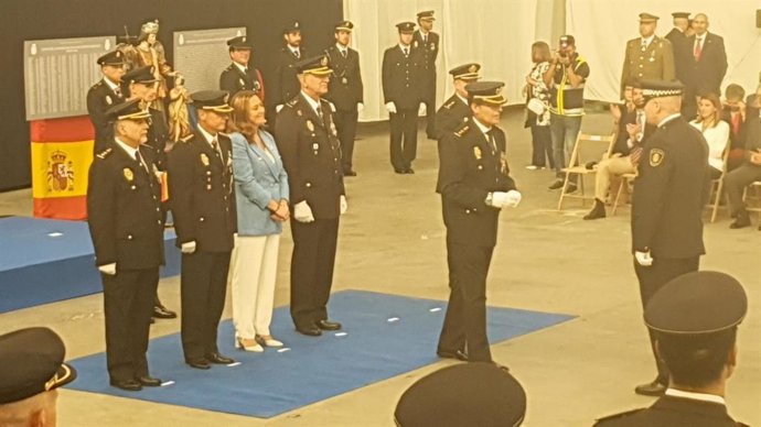 Acto de celebración del Día de la Policía Nacional