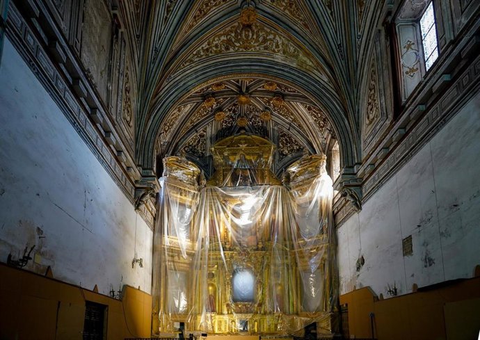 Archivo - Detalle de la Iglesia del monasterio de Santa Clara.