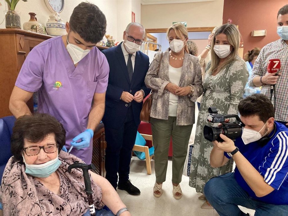 Inicio de la campaña de vacunación.