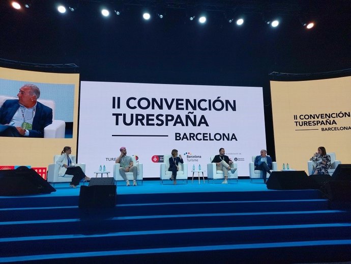 Imagen de la II Convención Turespaña, que tiene lugar en Barcelona hasta este miércoles