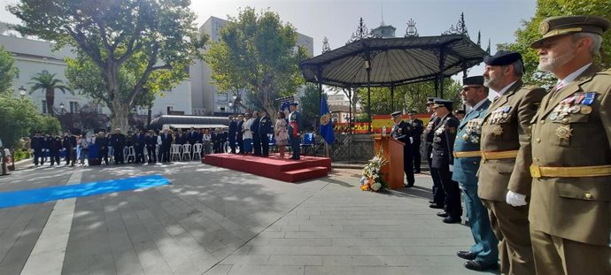 Acto del día de la Policía Nacional en Badajoz