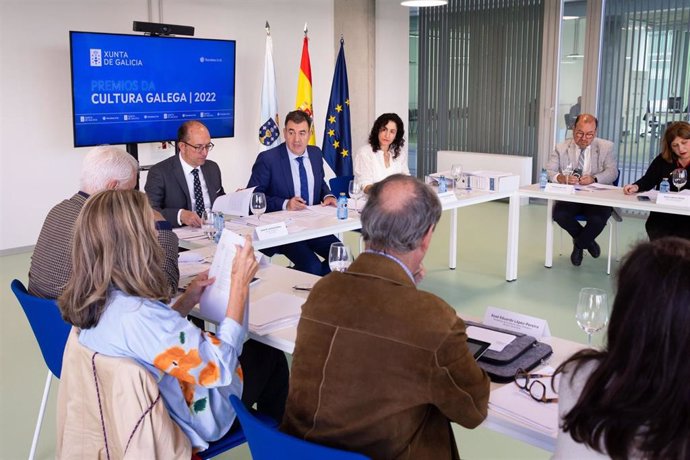 Reunión del jurado de los Premios da Cultura Galega 2022