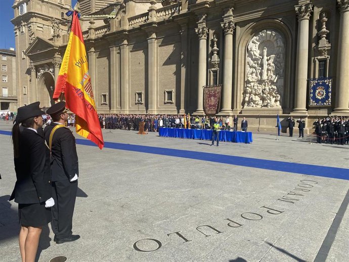 El evento ha tenido lugar en la plaza del Pilar.