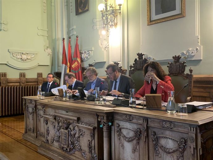 Pleno del Ayuntamiento de Valladolid.