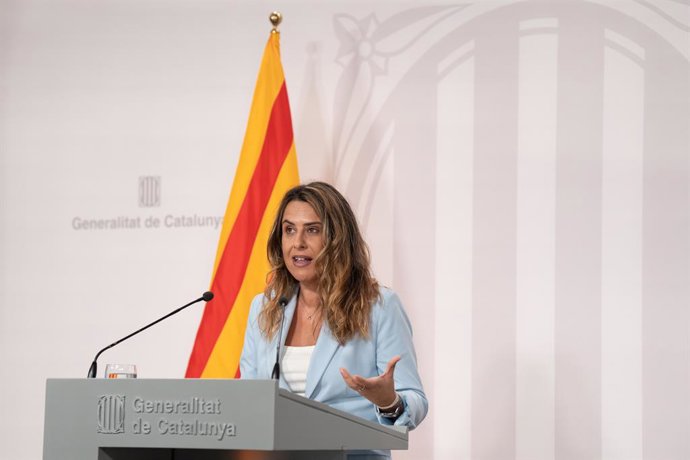 La portaveu del Govern, Patrícia Plaja