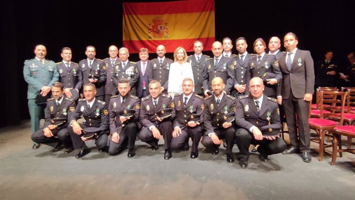 La Policía Nacional celebra el día de los Santos Custodios, patrones del cuerpo.