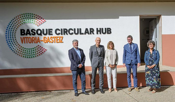 Inauguración del Basque Circular Hub en Vitoria-Gasteiz