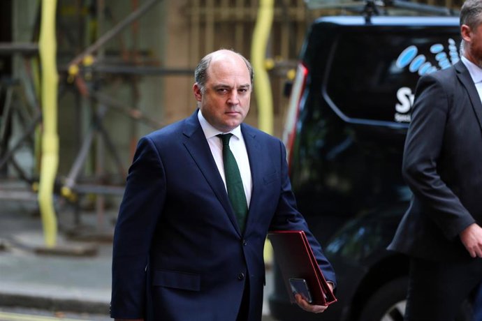 Archivo - El ministro de Defensa británico, Ben Wallace.