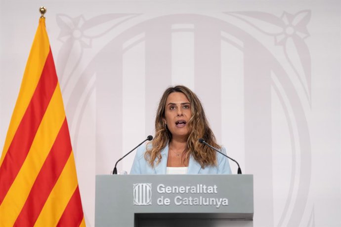 La portaveu del Govern, Patrícia Plaja