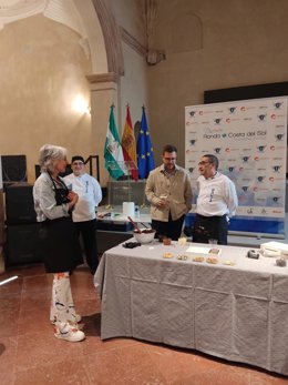 Ejemplo de talleres que se están llevando a cabo en Ronda en el marco de un congreso con empresas del sector MICE