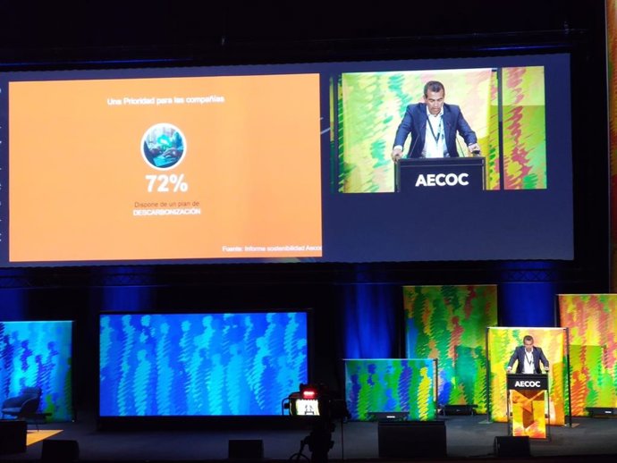 El Presidente Del Comité Horeca De Aecoc Y Del Grupo Europastry, Jordi Gallés, En La Inauguración Del Congreso Horeca Aecoc