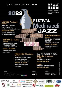 Cartel de Medinaceli Jazz 2022