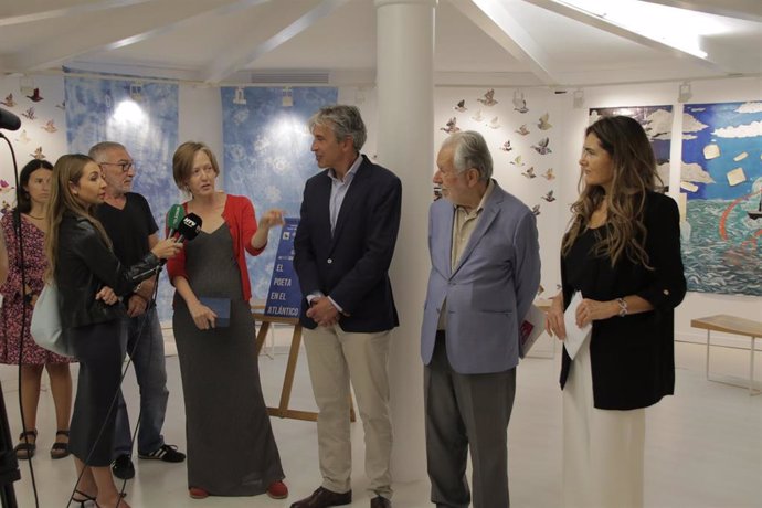 OCIb, Escuela de Arte León Ortega y Asociación Huelva-Nueva York organizan 'El poeta en el Atlántico'.