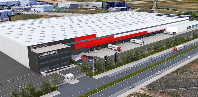 Proyecto de la nueva instalación de Bridgestone y Panattoni en Burgos.