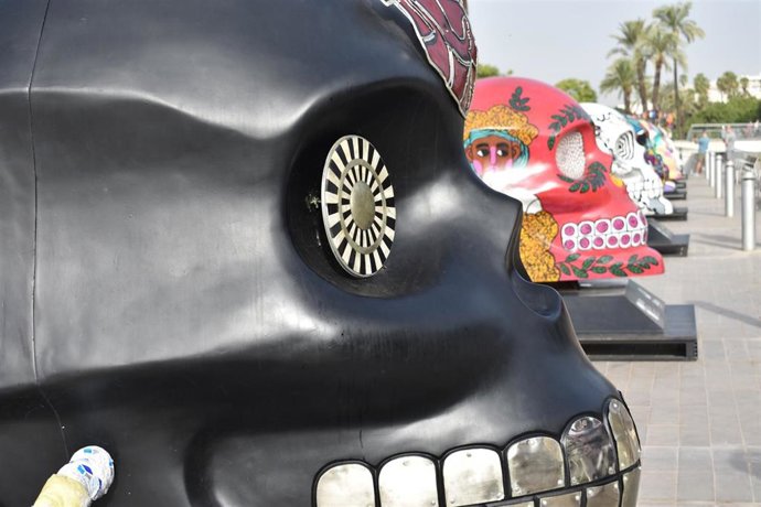 Muestra de arte urbano Mexicráneos