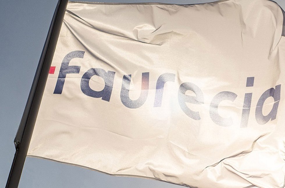 Archivo - Logo de Faurecia.