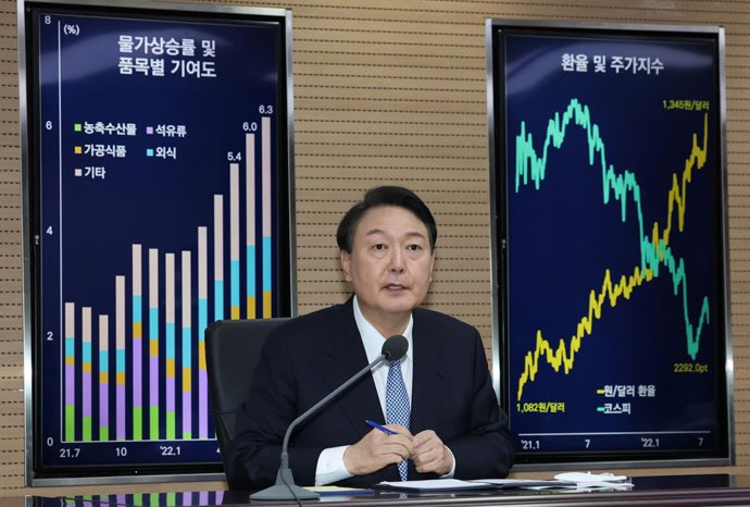 Archivo - El presidente surcoreano, Yoon Suk Yeol.