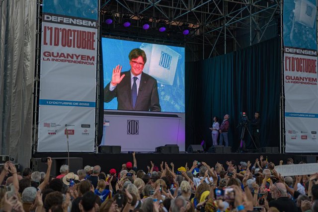 L'expresident de la Generalitat Carles Puigdemont