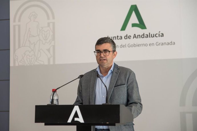 El delegado territorial de Empleo de la Junta en Granada, Javier Martín, en imagen de archivo