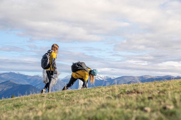 Imatge d'uns voluntaris de la Mountain Calling