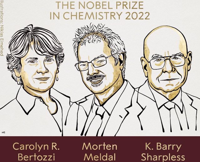 Ganadores del Nobel de Química 2022