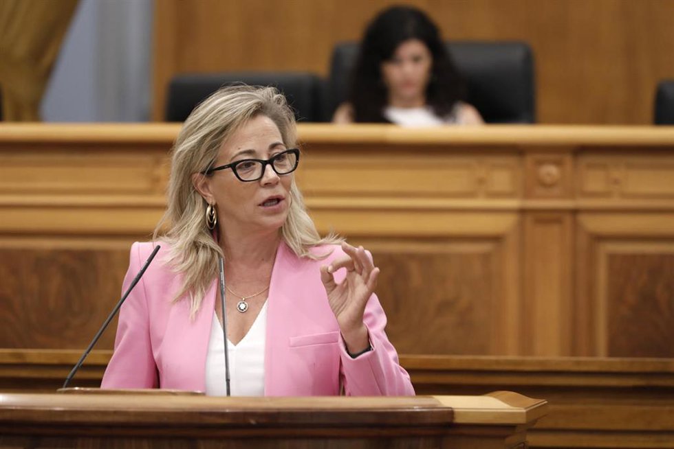 La portavoz del Grupo Parlamentario Popular, Lola Merino