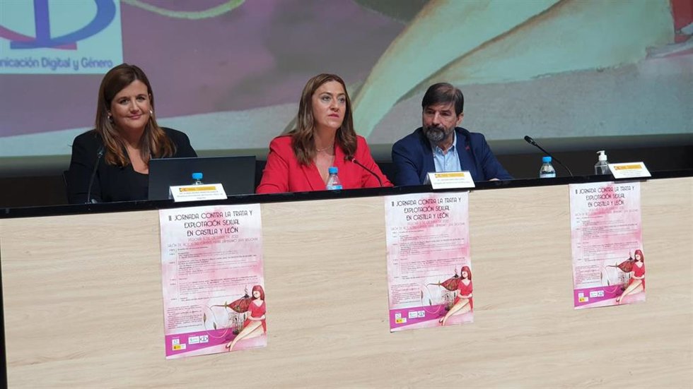 La Delegada Del Gobierno En Castilla Y León, Virginia Barcones.
