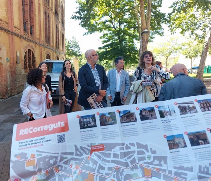 Inauguración d elas Jornadas Europeas del Patrimonio (JEP), una iniciativa del Consejo de Europa y la Comisión Europea, en Igualada (Barcelona)