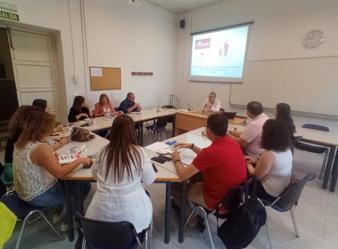 Imagen de la reunión de balance