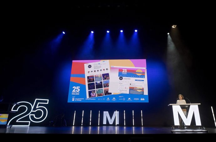 Archivo - Imagen de la 25 edición del Festival de Cine de Málaga