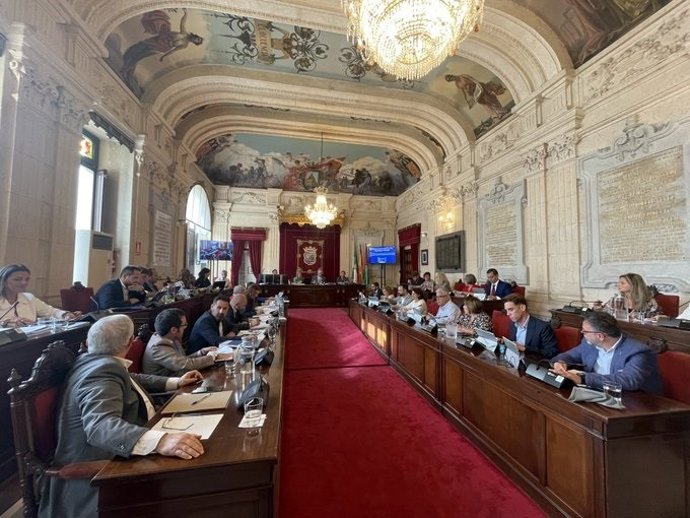 Pleno del Ayuntamiento de Málaga