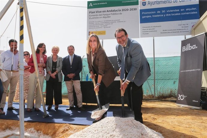 Comienzan las obras de las VPO de El Cerrillo en Carmona