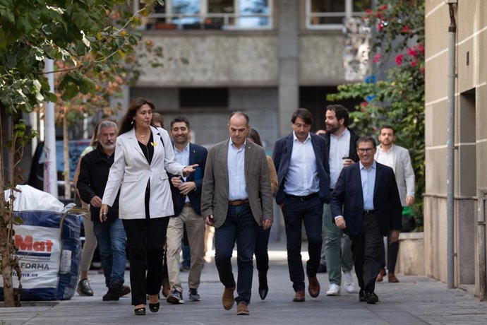 La cúpula de Junts arriba a l'Executiva.
