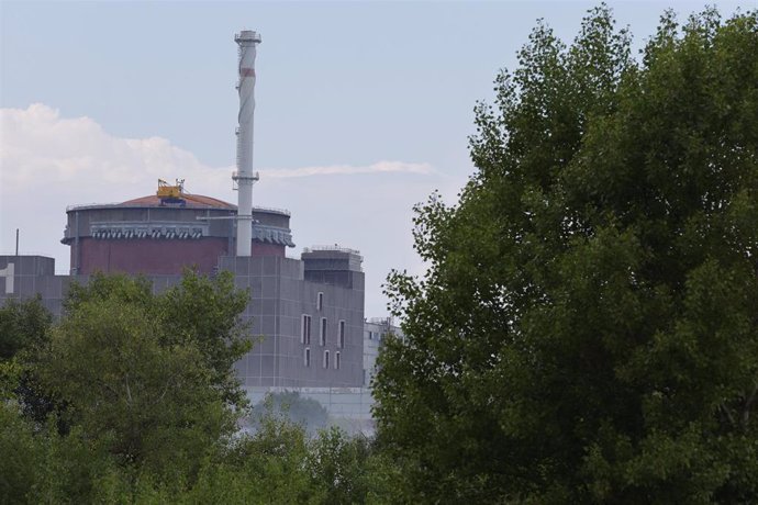 Archivo - La central nuclear de Zaporiyia (Ucrania)