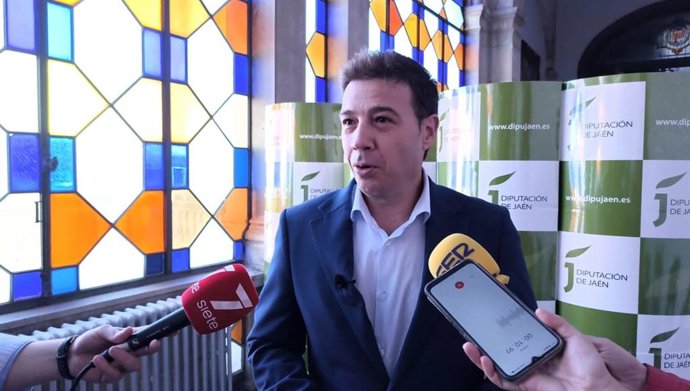 El portavoz de Cs en la Diputación de Jaén, Ildefonso Ruiz