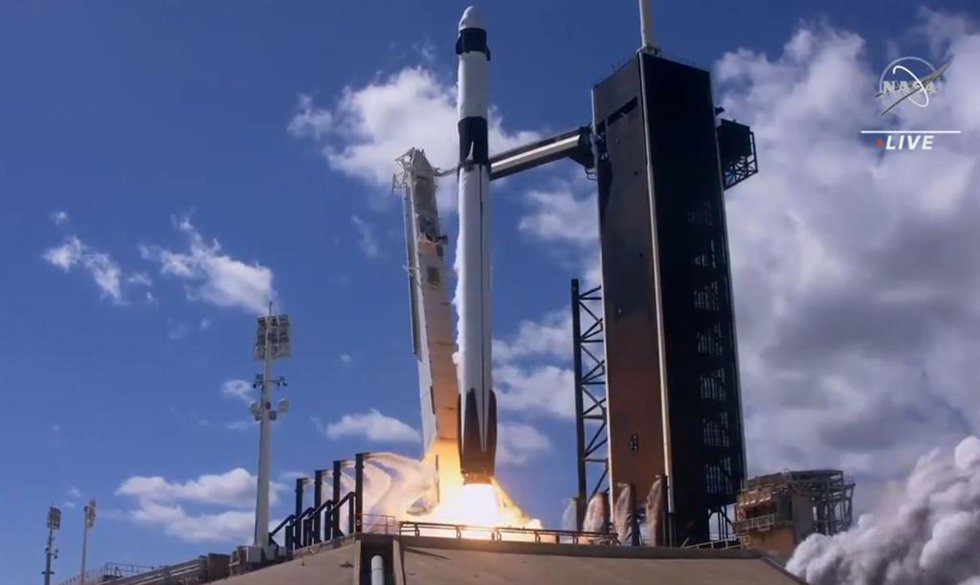 Despegue de la misión Crew 5 de Space X para la NASA