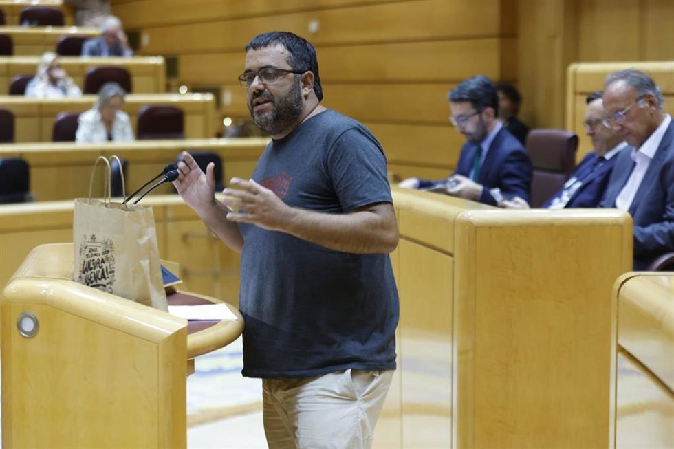 El senador de MÉS per Mallorca, Vicen Vidal.