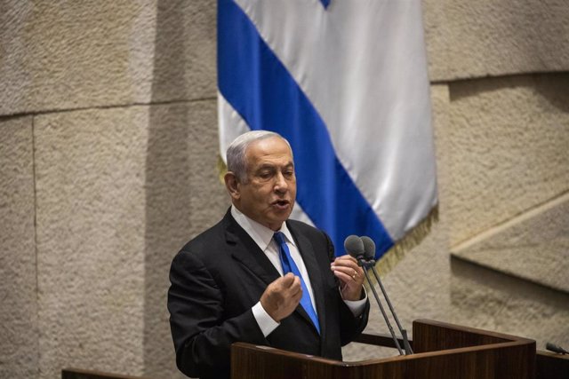 Archivo - El ex primer ministro de Israel y actual líder de la oposición, Benjamin Netanyahu