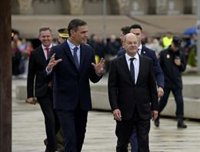 La cumbre hispano-alemana concluye en A Coruña en un clima de "sintonía" y acuerdos para un plan de acción conjunto