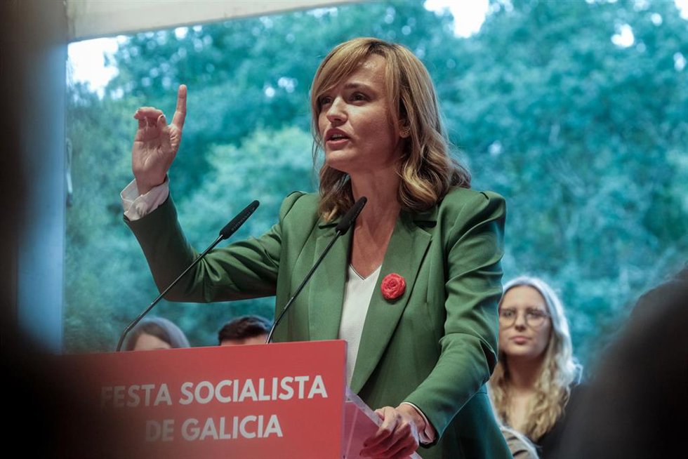 La ministra de Educación, Pilar Alegría.